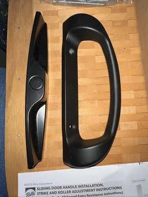 Pella Sliding Patio Door Interior & Exterior Handles with Thumb Turn, Screws - Image 1 of 4