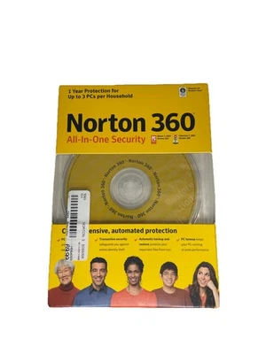 SYMANTEC Norton 360 Internet Security 2007 Windows XP/ Vista *SEALED Box - Image 1 of 4