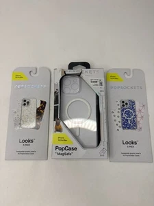 PopSockets PopCase mit Magsafe Hülle für Apple iPhone 16 Pro Max 6,9" - Klar - Bild 1 von 5