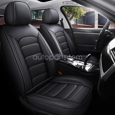 For Infiniti M35 G35 G37 Crew Cab Car Seat Cover PU Leather Full Set Front+Rear Foto 1 de 4