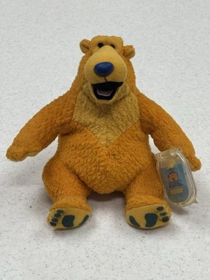 复古 BEAR In The BIG BLUE HOUSE 6 英寸 BEANBAG JIM HENSON — 第 1/4 张图片