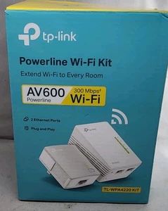 TP Link AV600 Powerline Adapters and Wifi Range Extender Sets - Picture 1 of 4