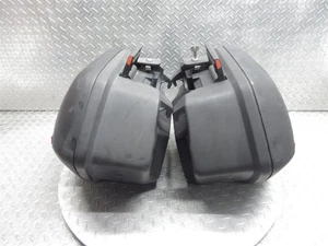 2008 06-12 Yamaha FJR1300 OEM Saddlebags Saddle Bags Luggage Storage Pair - Picture 1 of 10
