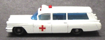 Matchbox #54 S&S CADILLAC AMBULANCIA fundido a presión Foto 1 de 4