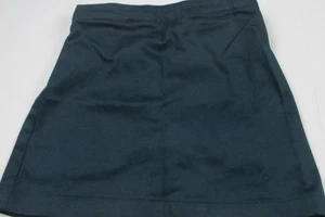 LANDS END Navy School Uniform Long Chino Skort Little Girls 4 NEW - Picture 1 of 5