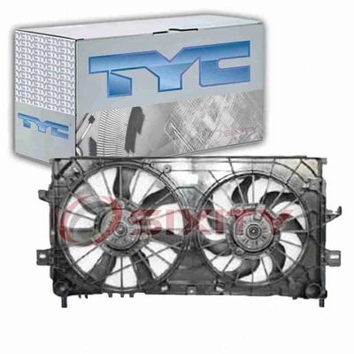 Conjunto de ventilador condensador y radiador doble TYC para Chevrolet Impala tm 2006-2009 Foto 1 de 4