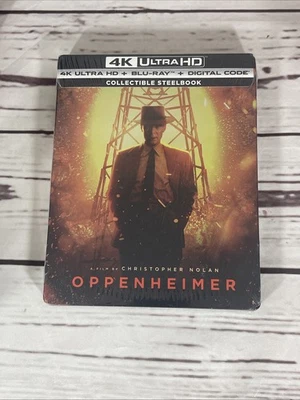 NEW* Oppenheimer Steelbook (4K+Blu-ray) - (Sealed) - Image 1 of 2