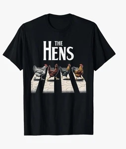 NUEVA Divertida Camiseta Pollo Granja Retro Gallina Camiseta Hombres Mujeres Niños Regalo Amante de las Aves A - Imagen 1 de 2