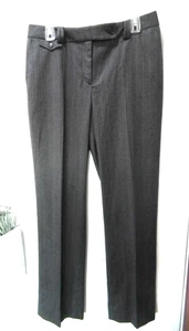 Rayas grises rectas Talbots Heritage talla 10 nuevas con etiquetas - Imagen 1 de 9