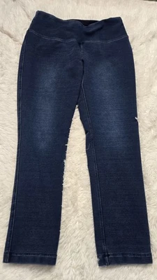 Jeggings de mezclilla elásticos de tiro alto Chicos Zenergy talla 8-10 30x27 Foto 1 de 4