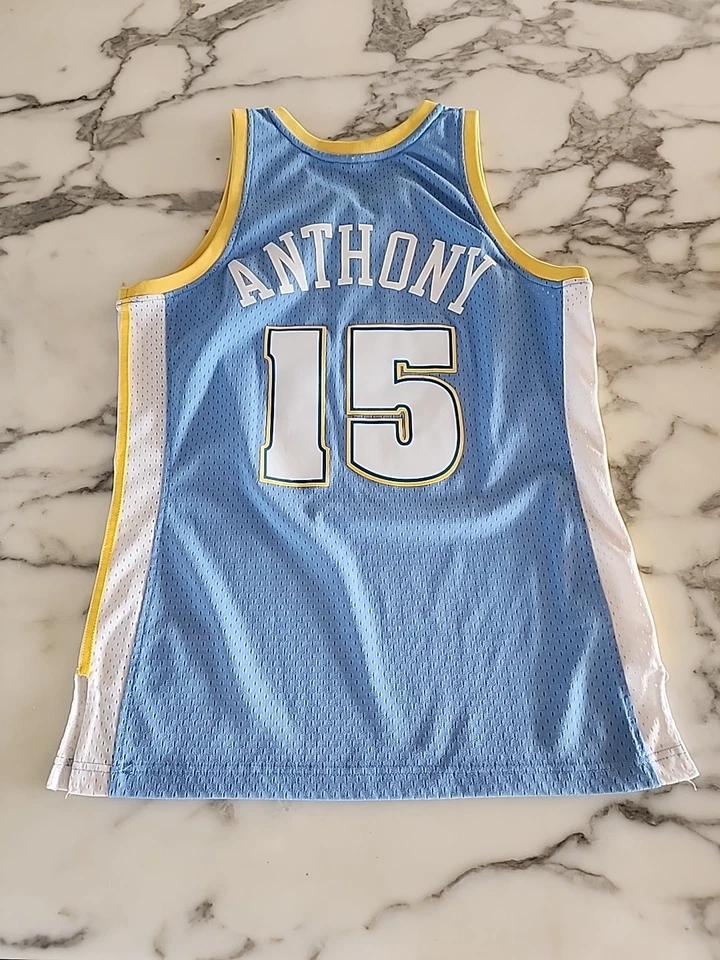 Men's Denver Nuggets Medium  Carmelo Anthony Away Team Classics Swingman Jersey - Image 1 of 4
