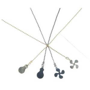 Light Shape Fan Extension Chain Metal Chandelier Pull Chain Decorative - Picture 1 of 14
