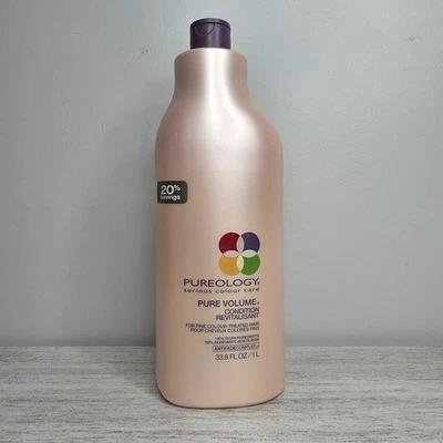 PUREOLOGY Pure Volume Conditioner | Fine Color-Treated Hair | 33.8 fl oz / 1 L - Image 1 of 2