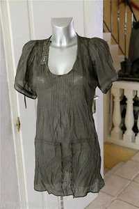 tunique transparente été LILIANE H taille 36 NEUVE ÉTIQUETTE valeur 78€ - Foto 1 di 4