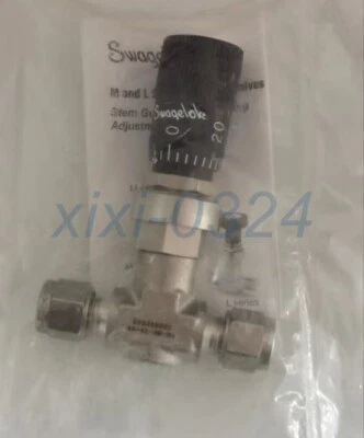 1 pieza NUEVO Válvula dosificadora de alto flujo Swagelok SS-6L-MM-MH vía DHL o FedEX Foto 1 de 2