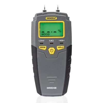 Digital Moisture Meter with LCD Display Mold Leak Detector for Wood Concrete - Image 1 of 4