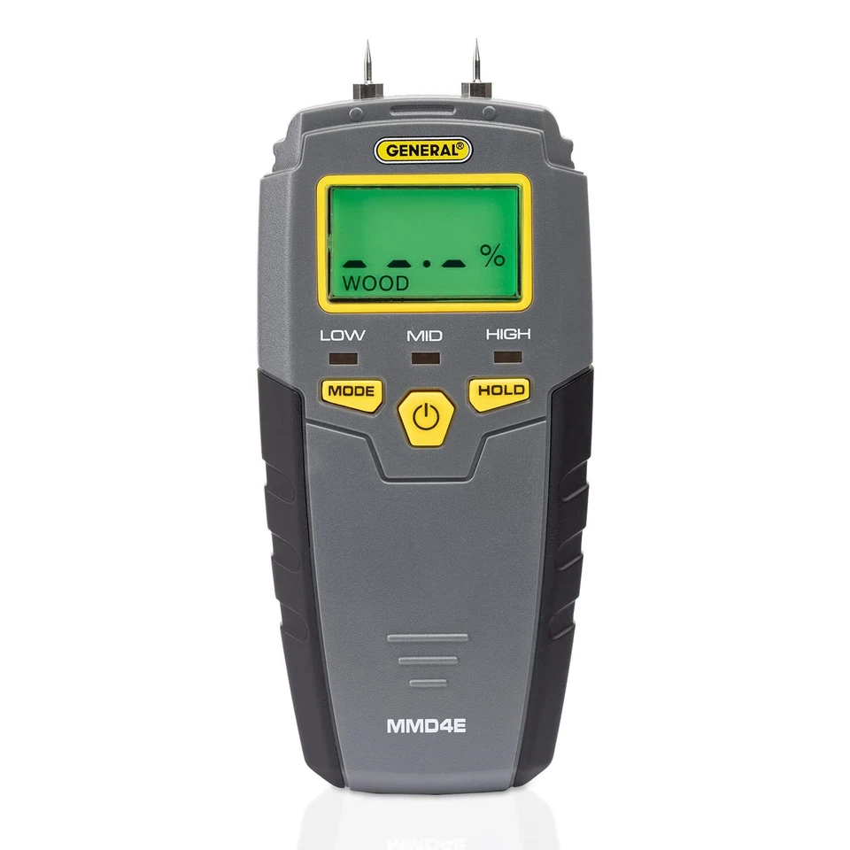Digital Moisture Meter with LCD Display Mold Leak Detector for Wood Concrete - Image 1 of 4