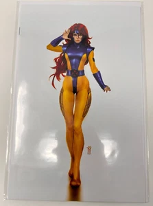 🔥✖️ Jean X-MEN #16 MIGUEL MERCADO Gris Virgen Desconocida Casi Nuevo - Imagen 1 de 7