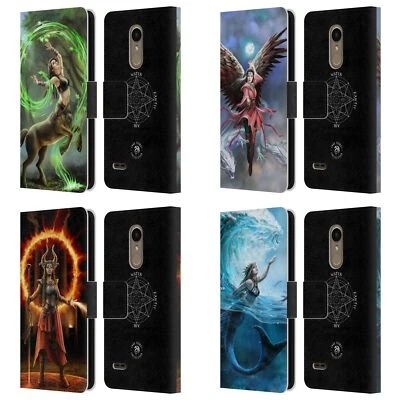 OFFICIAL ANNE STOKES FEMALE ELEMENTALS LEATHER BOOK WALLET CASE FOR LG PHONES 1 - Image 1 of 4