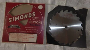 Hoja de sierra Si-clone cromada nueva Simonds de colección - Imagen 1 de 3
