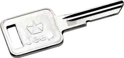 Late Style "J" Ignition Key Blank For 1974-1991 Jeep J10 J20 YJ XJ Cherokee - Image 1 of 4