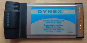 Dynex CardBus Network Card 32-Bit 10/100 Mbps DX-E202 - Picture 1 of 2