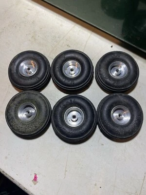 Record Elastic 40x14 RC Tires Set Of 6. Made In Germany - Image 1 of 2