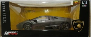 LAMBORGHINI REVENTON 1/18 MASSSTAB DIECAST CYBER GRAU von MONDO #51053 NEU - Bild 1 von 12