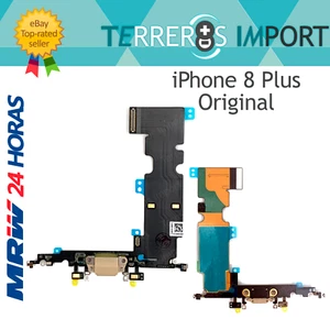 Flex Dock Conector Carga para iPhone 8 Plus Dorado Calidad Original PREMIUM - Imagen 1 de 1