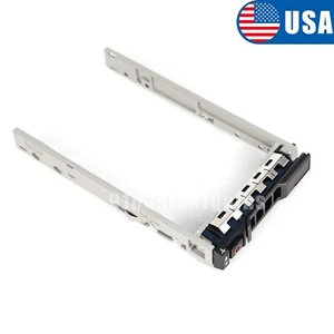 8FKXC DELL 2.5" Hard Drive Tray Caddy for R620 R630 R720 R730 PowerEdge SAS SATA - Picture 1 of 10