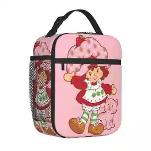 Strawberry Shortcakes Insulated LunchBag Bag Meal Lunch Box FoodBag unisex - Picture 1 of 15