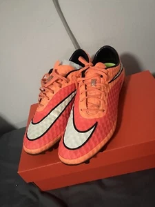 Men Nike Soccer Cleats Hypervenom Size10 Reglued - Picture 1 of 3