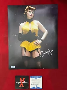 CARLA GUGINO HANDSIGNIERT SIGNIERT 11x14 FOTO! BECKETT COA! UHRMACHER SALLY JUPITER - Bild 1 von 1