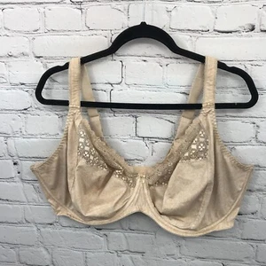 Elomi Bra Womens 40K Balconette Underwired Adjustable Strap Beige EL4340Cal - Picture 1 of 13
