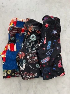 LuLaRoe Kids S/M Leggings Americana Fourth Of July Red White Blue * You Choose* - Picture 1 of 10