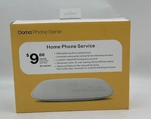 Ooma Phone Genie VoIP Home Phone Service - White (100-0474-100) - Bild 1 von 5