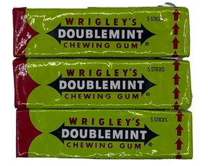 Wrigley‘s Doublemint Kaugummi - 3x5 Streifen - Bild 1 von 3