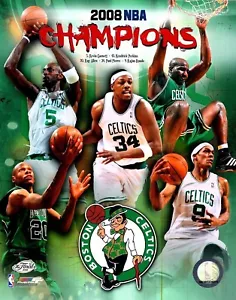 Boston Celtics 2008 NBA Champions Licensed Unsigned 8x10 Glossy Photo A2 - Imagen 1 de 1