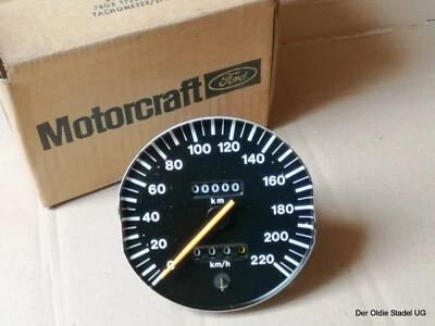 Ford Taunus MK2 MK3 Instrument Tachometer Tacho Oldtimer Neu - Bild 1 von 3