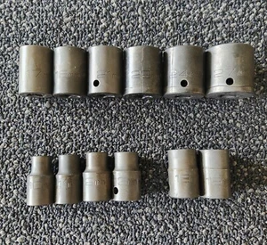 Matco Tools 1/2" Drive Metric CPM6 Socket Set Lot of 12 - Picture 1 of 9