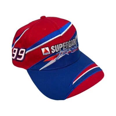 Gorra Supergard #99 Jeff Burton Carreras NASCAR Carreras Snapback Gorra Nueva sin Etiquetas Foto 1 de 3