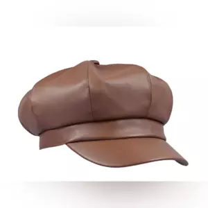 Newsboy Hat,Plain Cabbie Visor Beret Gatsby Ivy Caps for Women - Picture 1 of 3