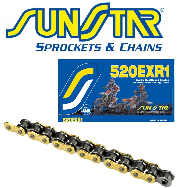 SS520EXR1-118G CATENA SUNSTAR HUSQVARNA FC 250 2014 - 2016 520 - Изображение 1 из 1