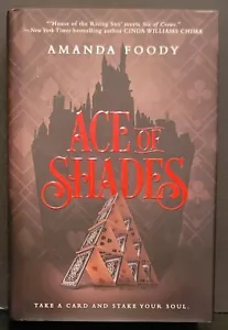 Ace of Shades (Owlcrate Exclusive Cover) by Amanda Foody - Signed 2018 HC 1st - Imagen 1 de 4