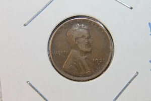 1935-D 1C BN Lincoln Cent Wheat Penny Low Mintage - Picture 1 of 3