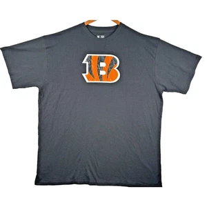 Cincinnati Bengals NFL Team Apparel Womens Tshirt 3XL Black Short Sleeve Cotton - Picture 1 of 6