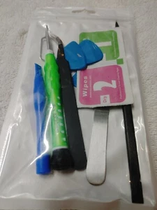 Mobile Cell phone Screen Repair Tools Kit Screwdriver Set Smart Phone wipes - Picture 1 of 8