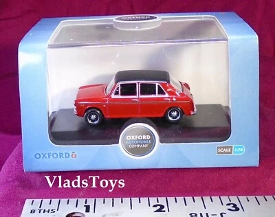 Oxford Diecast 1/76 Scale 1967 Austin 1300 - Flame Red 76AUS002 - Image 1 of 4