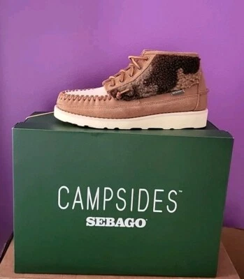 Nuevo Campsides Sebago Cyugs Camuflado Mujer Zapatos Botines Talla 8 Botas Camel Vacaciones Foto 1 de 4