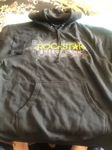 SUDADERA CON CAPUCHA ROCKSTAR ENERGY TAMAÑO GRANDE - Imagen 1 de 3